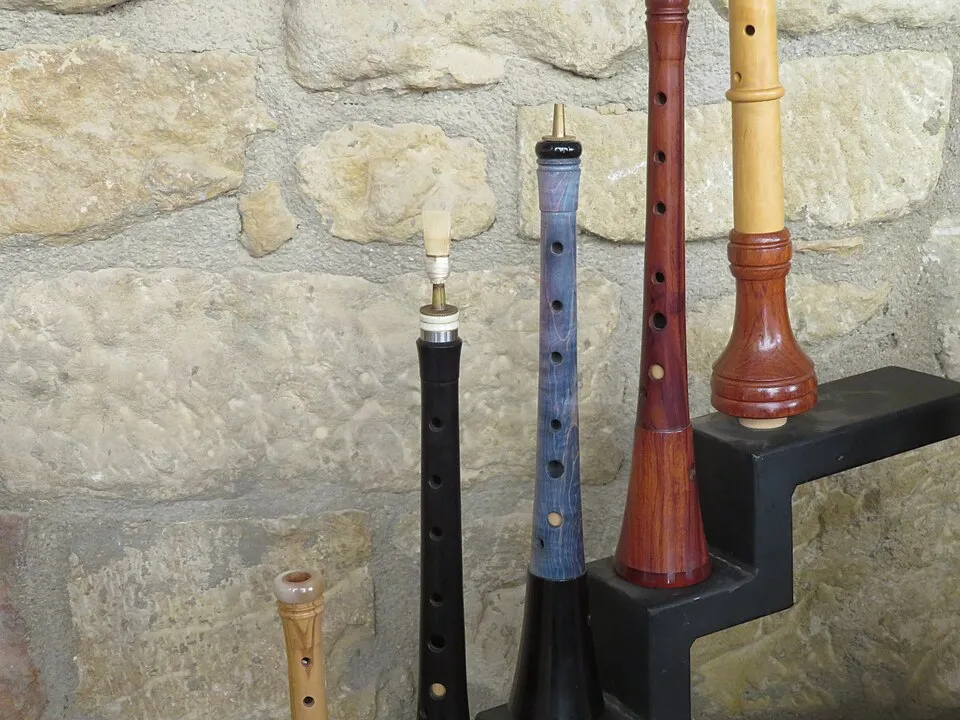 Col·lecció de dolçaines valencianes de diferents fustes