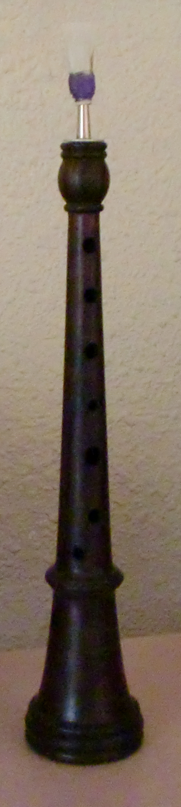 Dolçaina valenciana - vista frontal