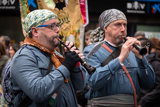 Dolçainers a les Falles 2016